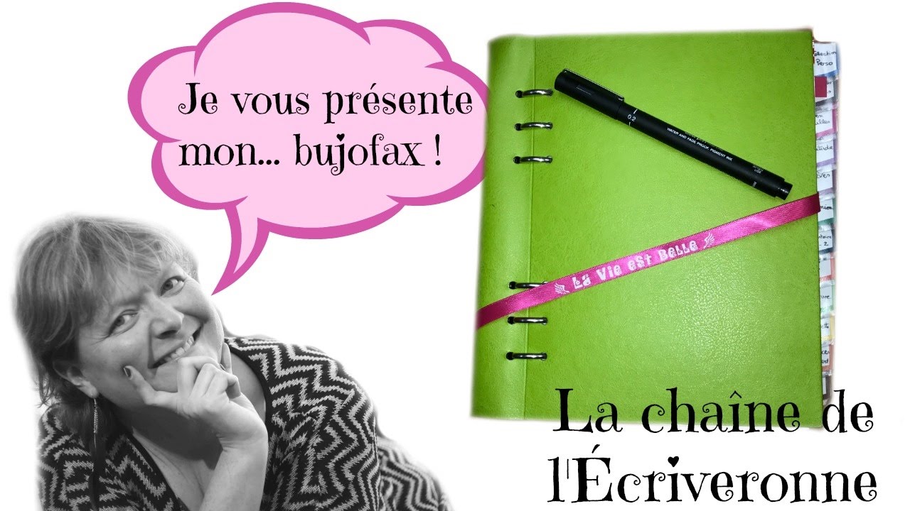 Je vous présente mon bullet journal sous filofax clipbook