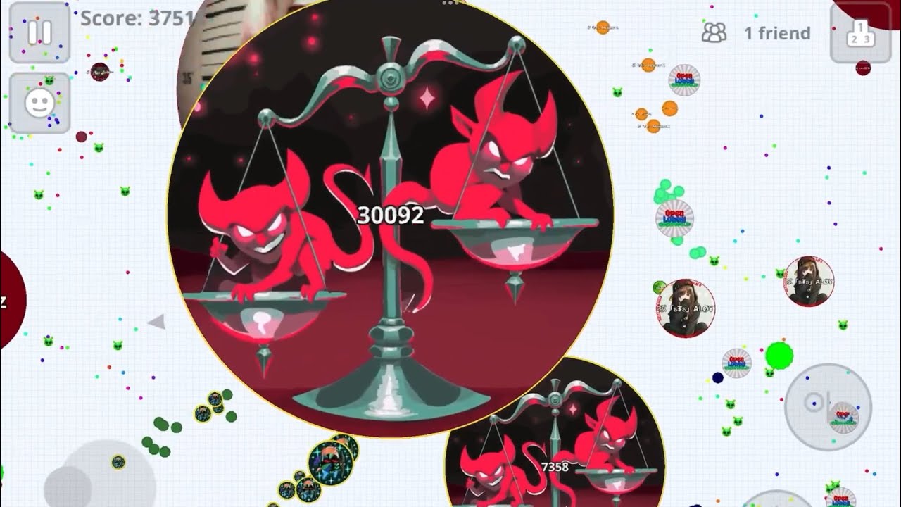 17⏰ DESTROYING TEAMS🥵 (AGAR.IO MOBILE)