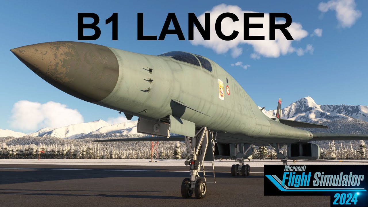 El despegue más BRUTAL del B-1 Lancer! | MSFS2024 | Seward a Anchorage #msfs2024 #b1 #b1bomber