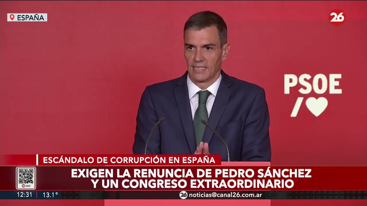 🚨 PEDRO SÁNCHEZ, contra las cuerdas en España: ex funcionarios del PSOE exigen su RENUNCIA