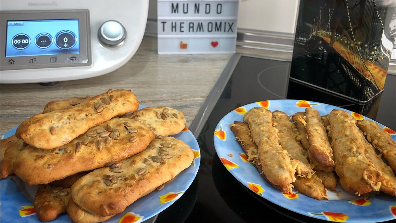 Como hacer pan de pipas / Receta de pan de pipas / Pan de pipas Thermomix