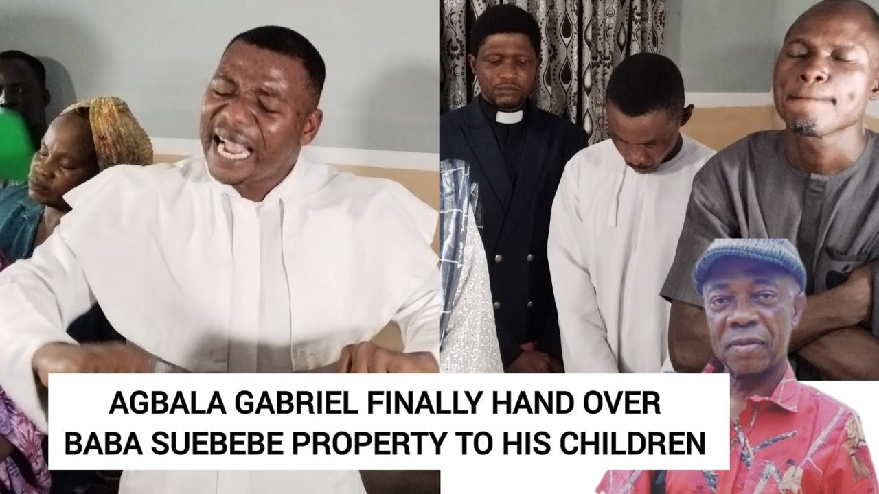SUEBEBE BURIAL! PASTOR AGBALA GABRIEL PRAY FOR SUEBEBE CHILDREN &FAMILY DECLARE THE HOUSE HIS THEIRS