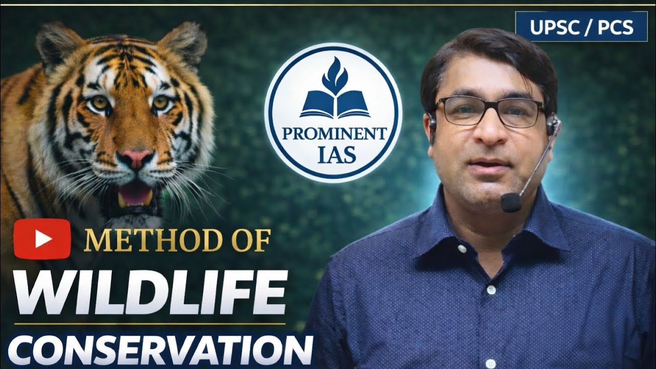 Methods of Wildlife Conservation | Environment and Ecology for UPSC, UPPSC, BPSC 