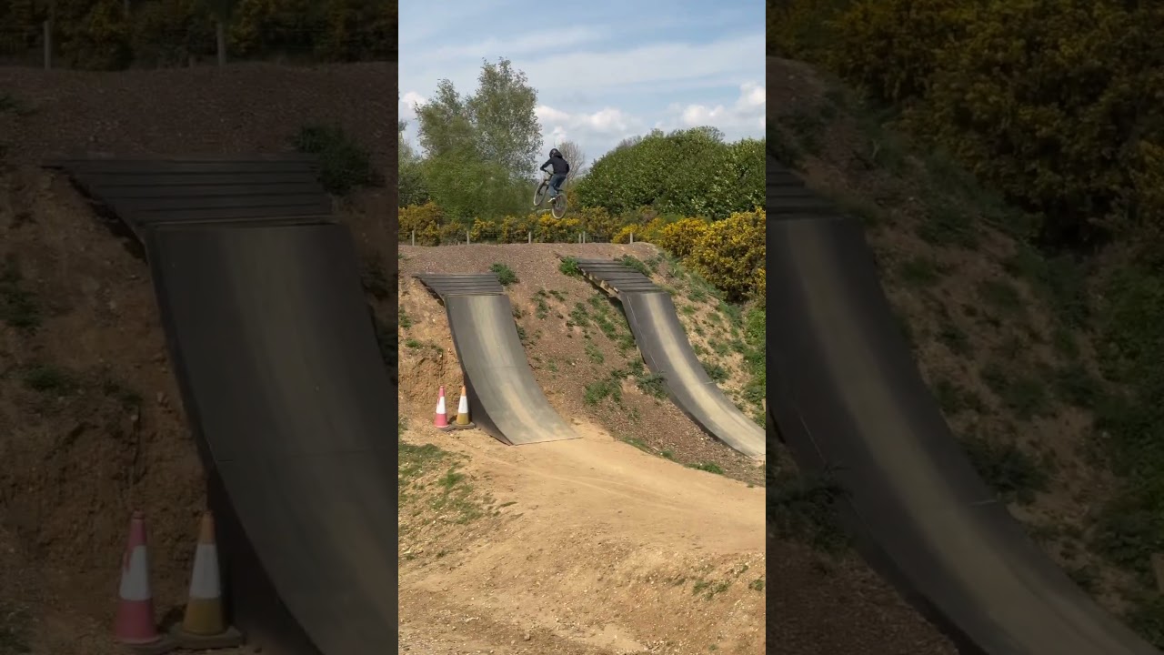 Phoenix Bike Park Mulch Jump on the Specialized P2 #biker #dirtjumps #specializedbikes #bikepark