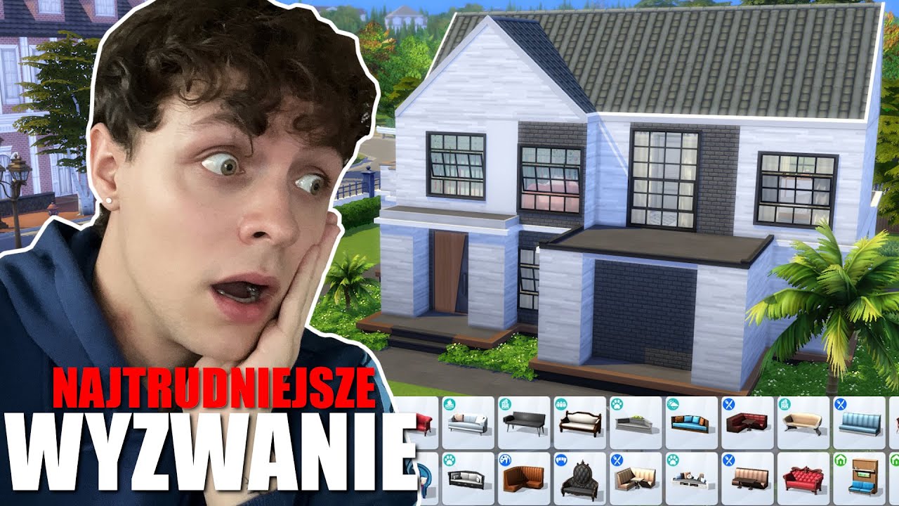 BUDUJE DOM W SIMS 4, ALE MOGĘ UŻYWAĆ TYLKO PIERWSZEGO KOLORU..