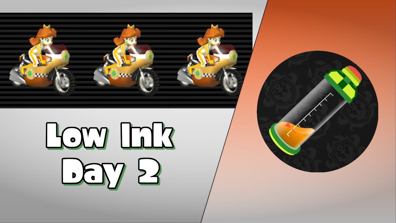 Low Ink June 2025 Day 2 - Daisy Mach Bike