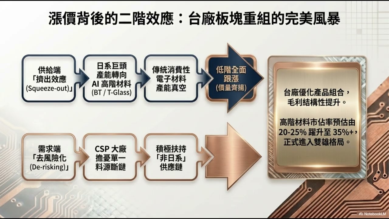 三菱瓦斯化學漲價三成引爆材料戰：PCB上游供應鏈獲利重估