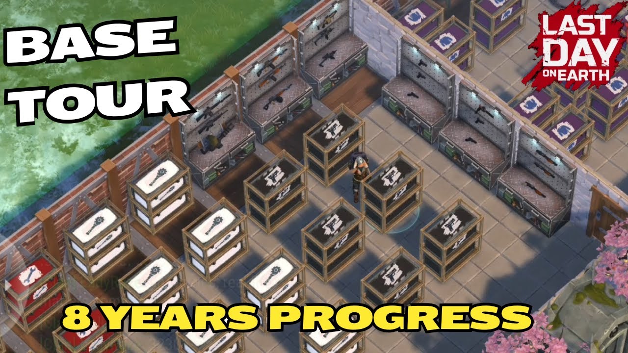 BASE TOUR! - 8 YEARS Progress - Last Day on Earth: Survival