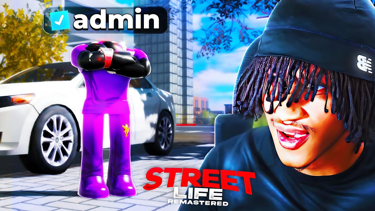 Я играл с АДМИНОМ в Roblox Street Life Remastered...