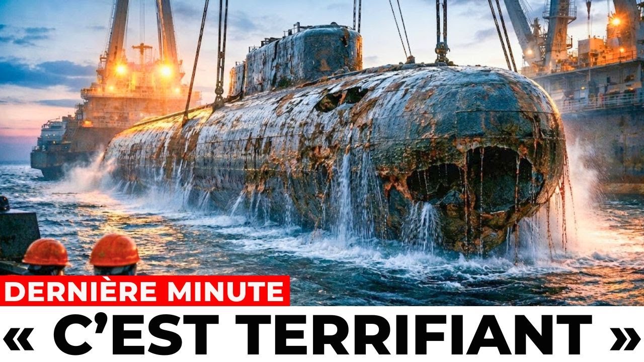 Ils ont enfin remonté le Koursk… et ce qu’ils ont trouvé était TERRIFIANT