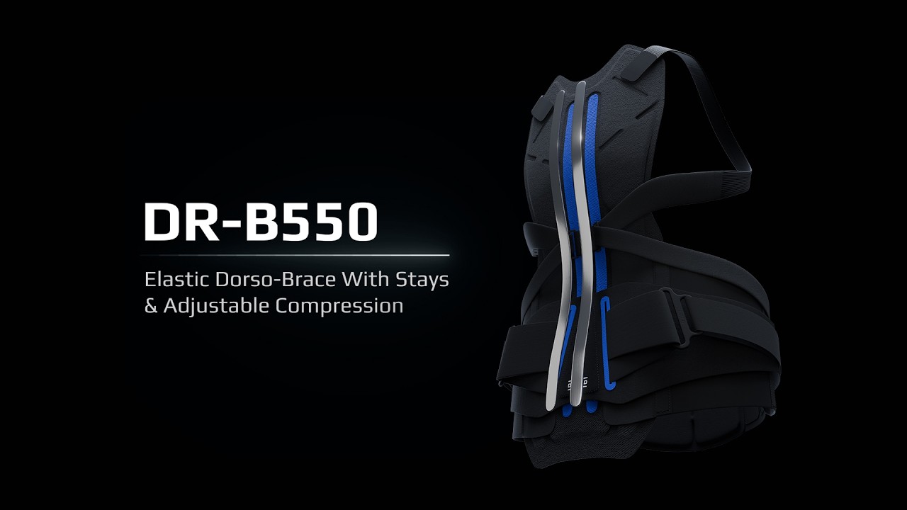 DR-B550 Dorso-Brace｜3D Technical Visualization