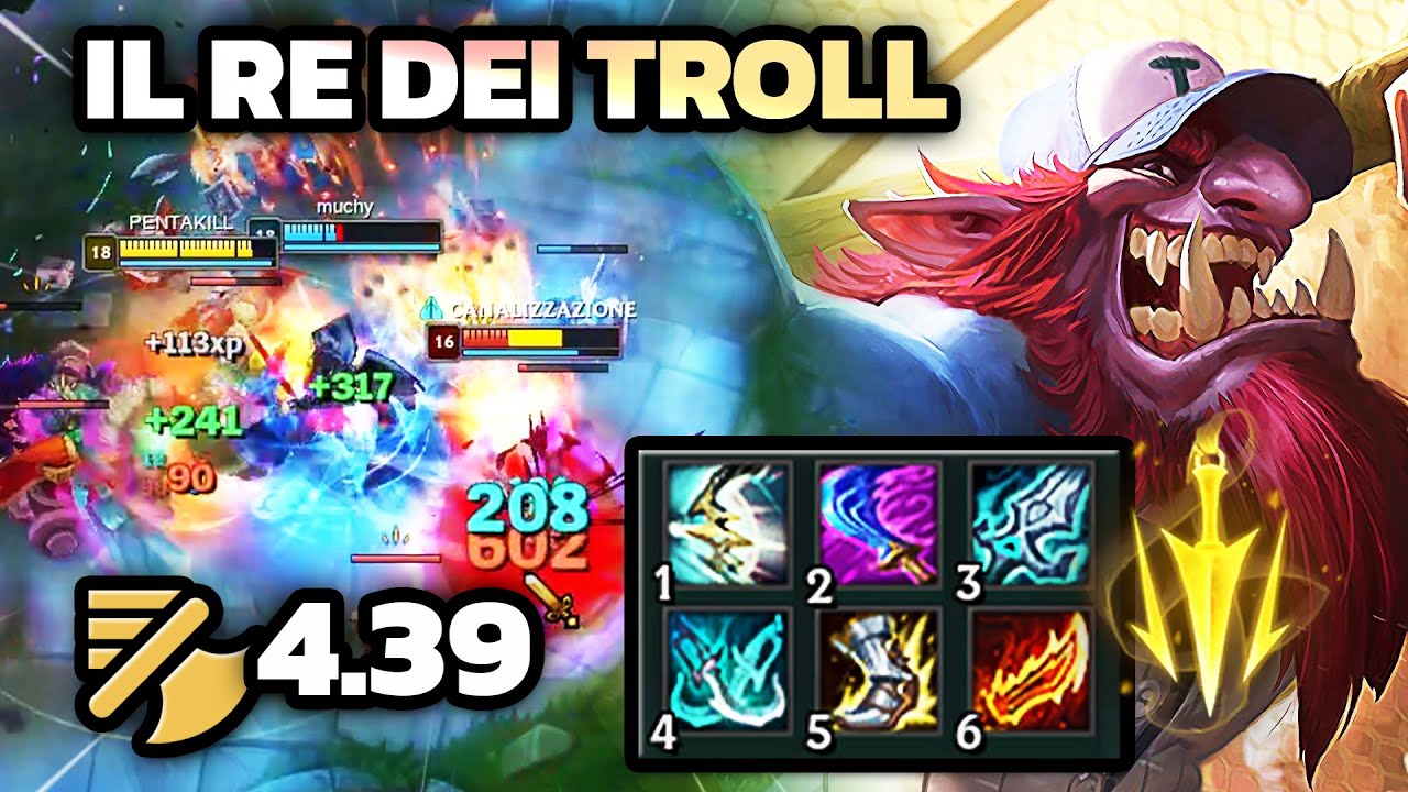 HO SCOPERTO IL LETHAL TEMPO SU TRUNDLE!!! È OP!! - League of Legends ITA