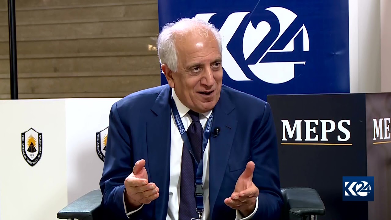 Kurdistan 24 interview with Zalmay Khalilzad, former US special envoy to Afghanistan, at MEPS21