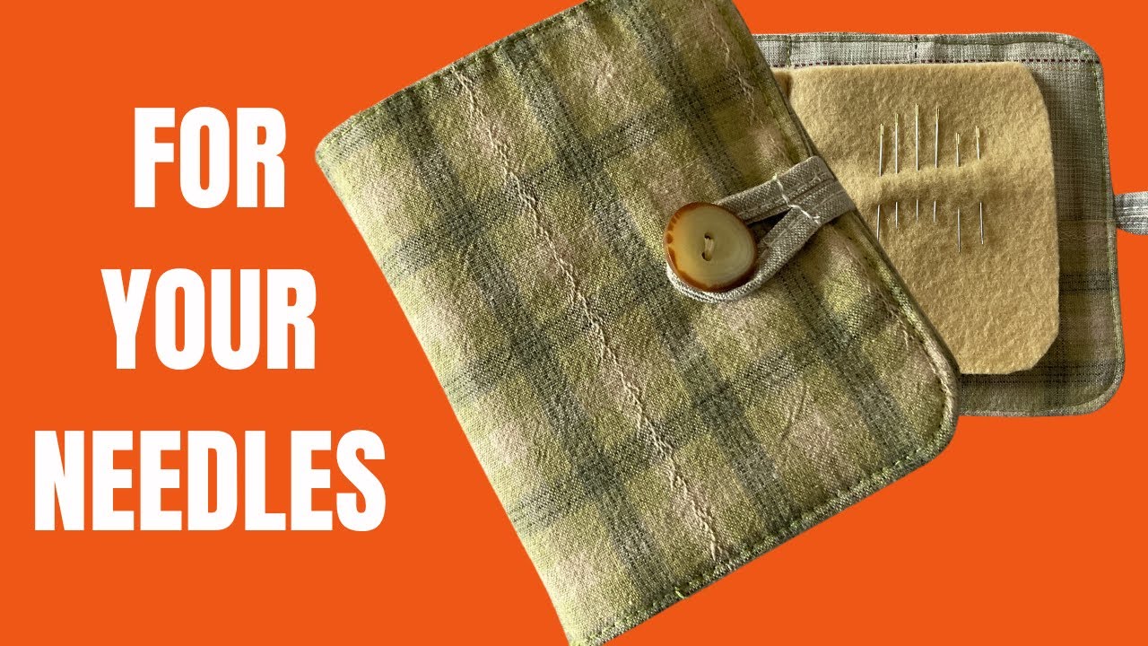 Always losing your needles? Make this little case to keep them safe.