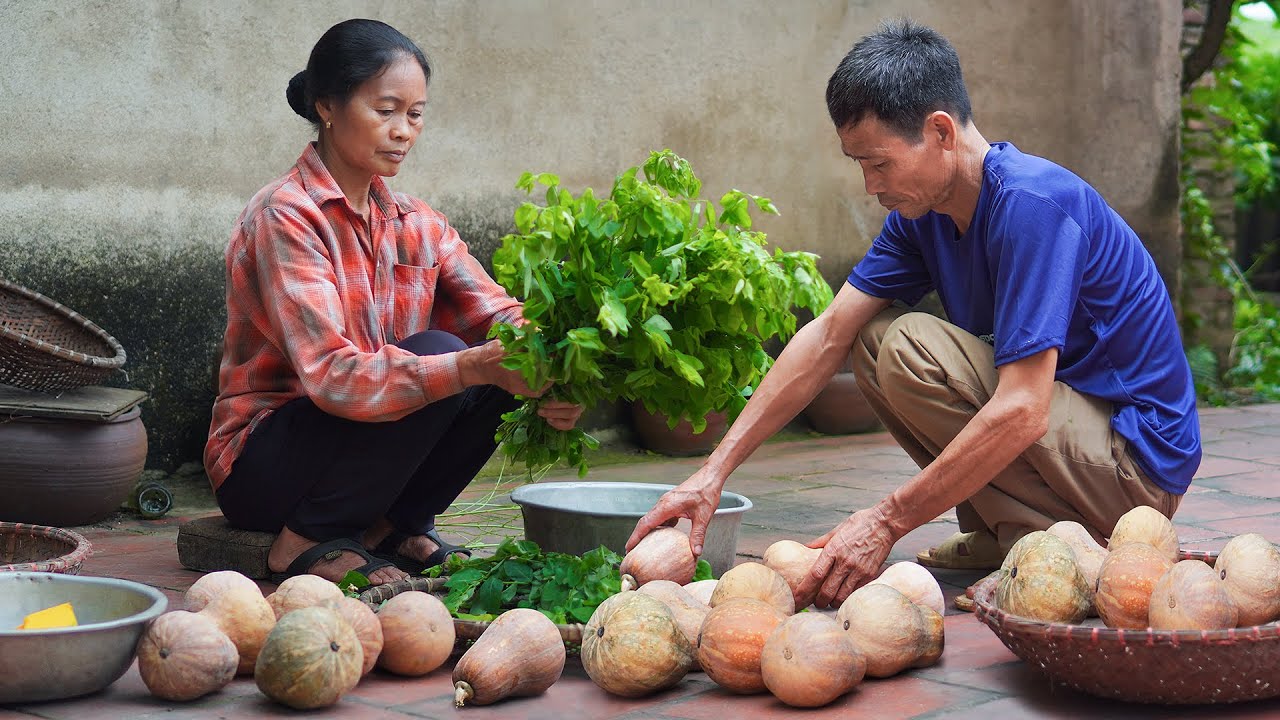 Cuộc sống bình yên ở nông thôn không ồn ào tiếng xe cộ, sống chậm với thiên nhiên I Ẩm Thực Mẹ Làm