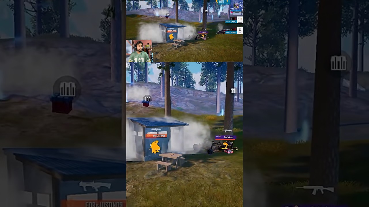 GODLIKE QUALIFY SEMIFINAL 💛 PUNKK ADMINO AND JONATHAN ON FIRE 🔥 #shorts #bgis2025 #bgis #pubg