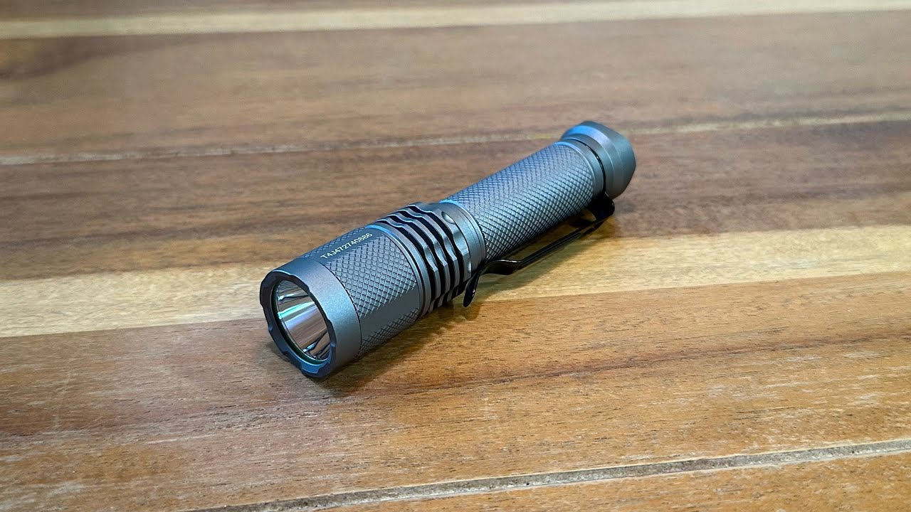 Acebeam Tac AA tactical EDC flashlight review | Is this the perfect bugout bag flashlight?