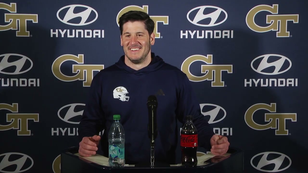 GT Football - DB coach Vinnie Sunseri media availability - March 19, 2026