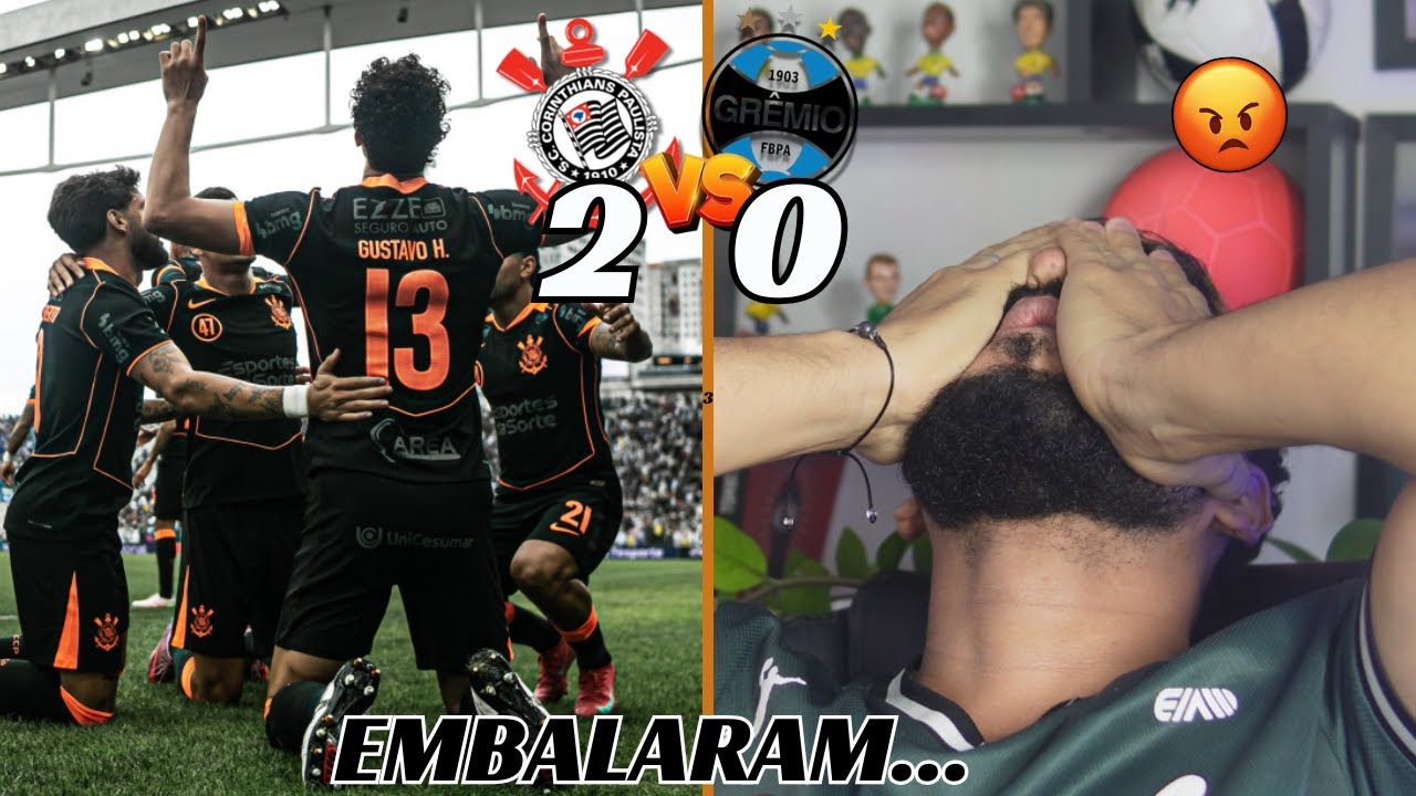 REACT CORINTHIANS 2X0 GR&Ecirc;MIO
