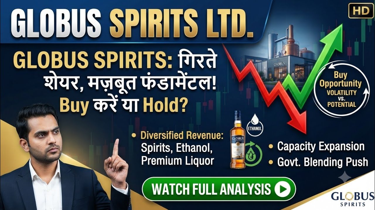 Globus Spirits Share Analysis 2026 | Profit Booking or a Golden Buying Opportunity?