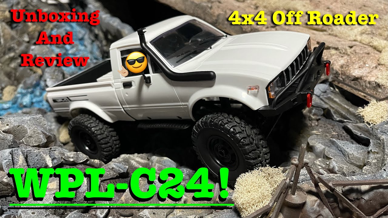 WPL C24! Unboxing & Test Drive//The Best RC Truck For $65 Or Less On Amazon?//