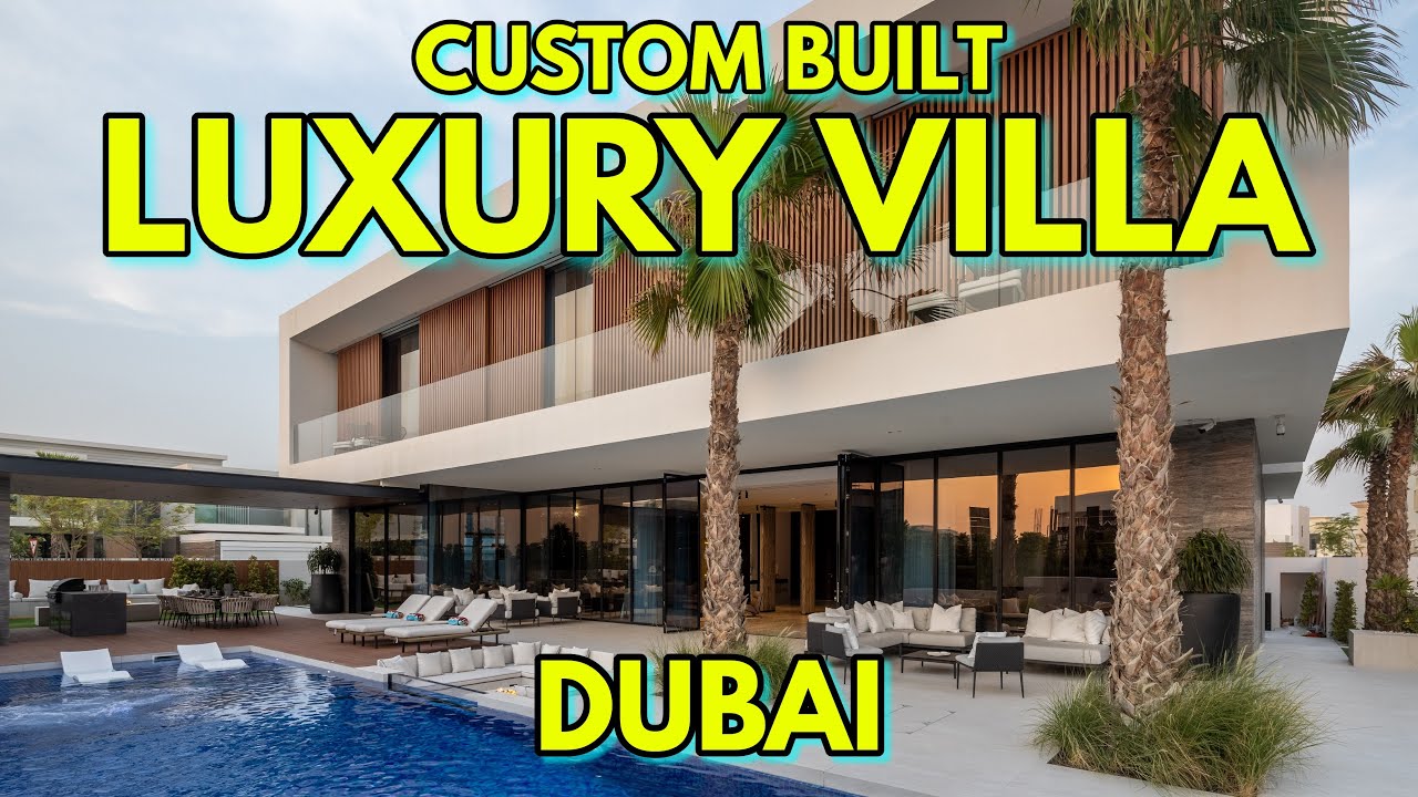 Custom built LUXURY Villa - Dubai Hills