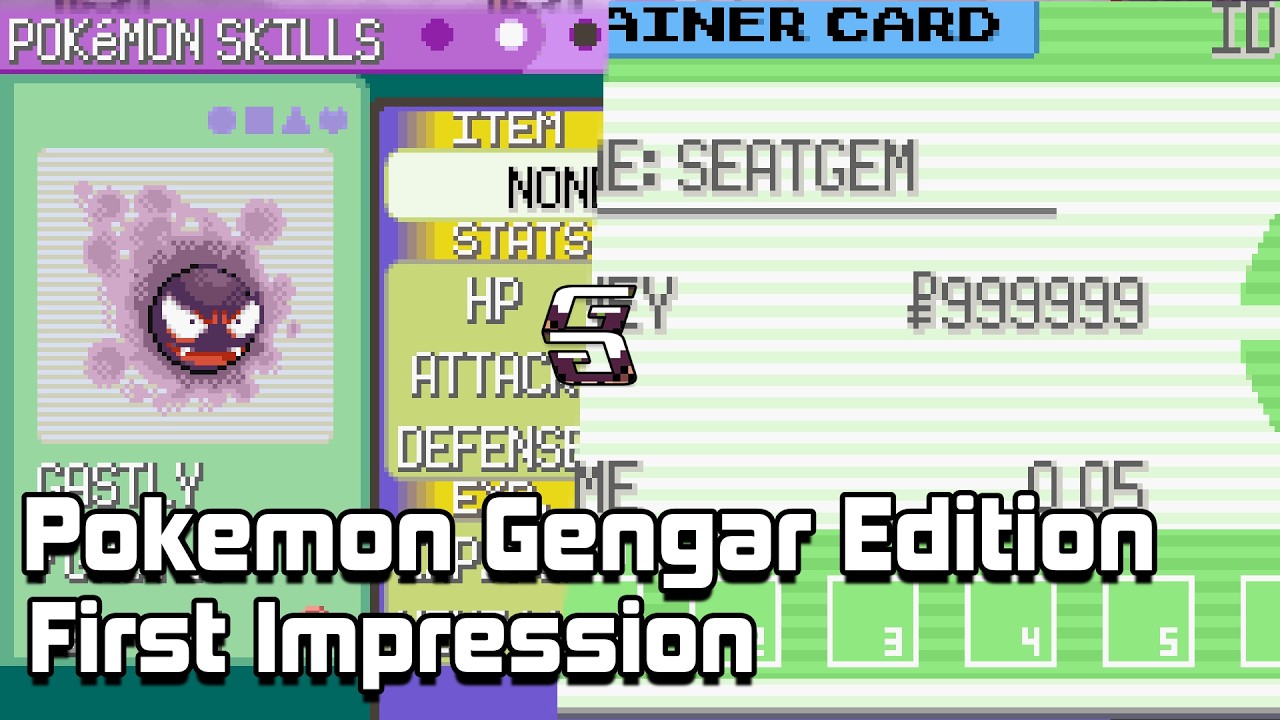 Pokemon Gengar Edition First Impression, and it was created using AI Claude