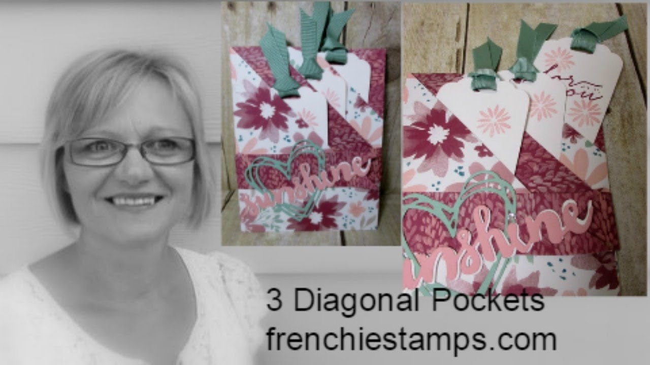Diagonal Pocket Card