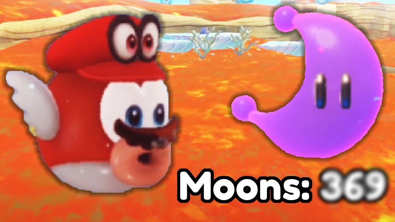 How many moons can you get if the floor is ACTUALLY lava?