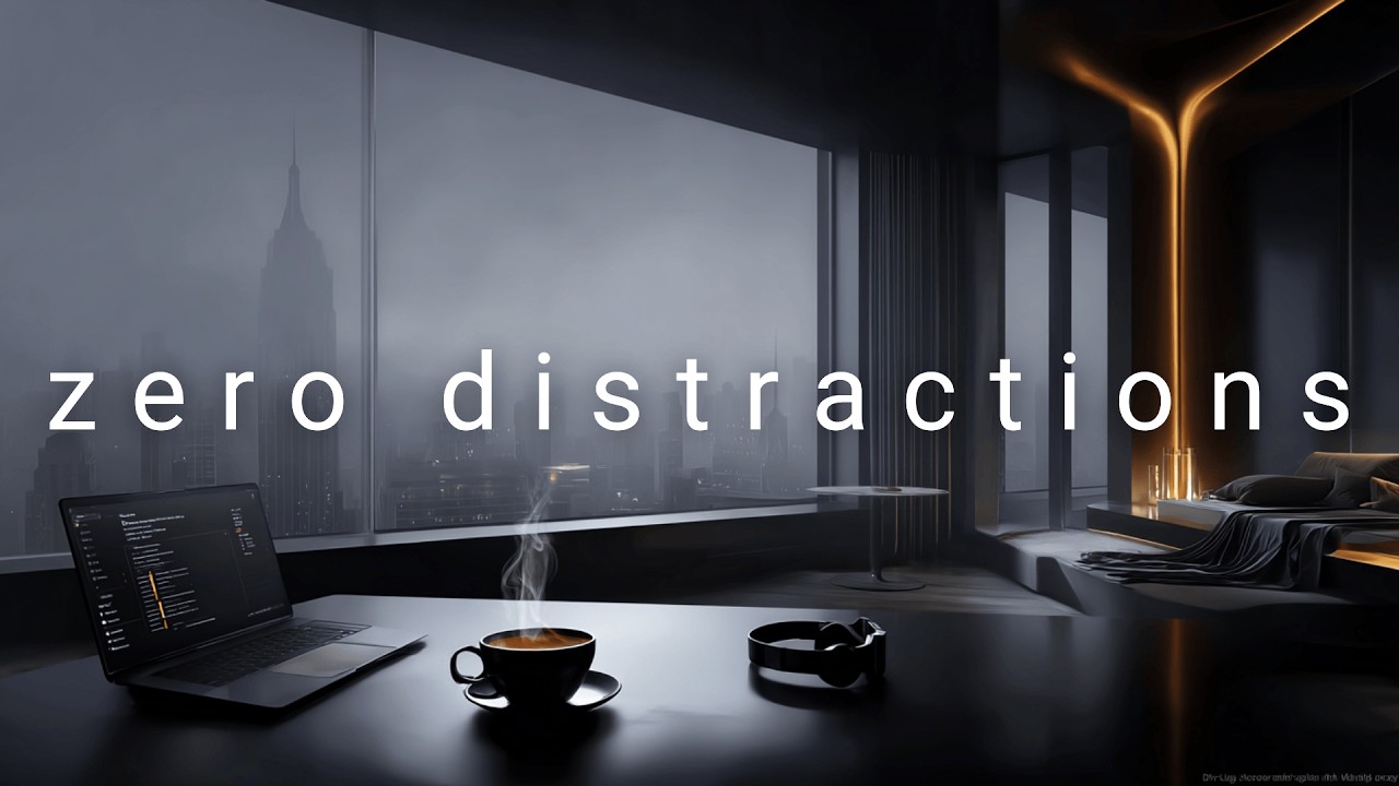 Deep Work Music for Focus ･ Zero Distractions Mix | Work, Study & Coding