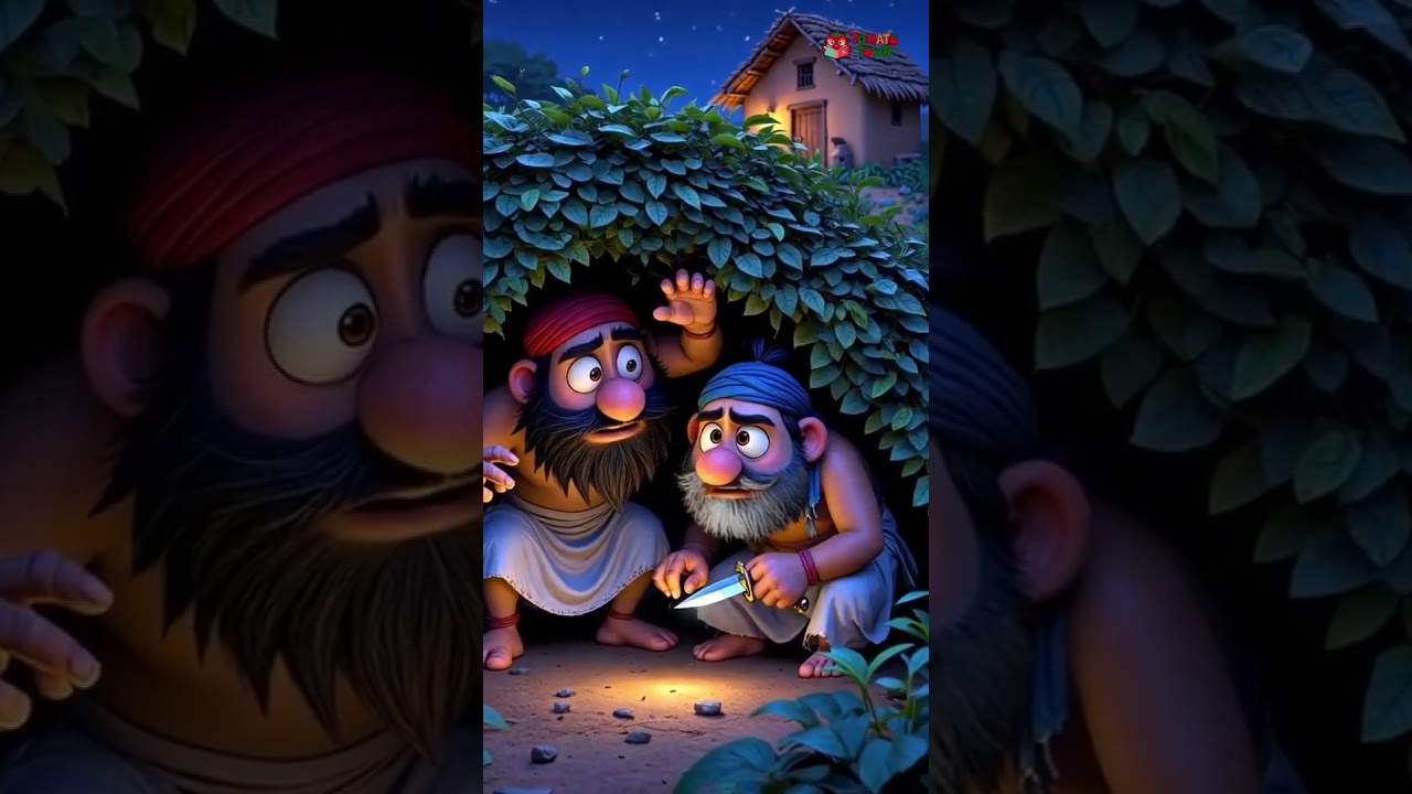 🕵️‍♂️ Tenali Raman and the Clever Trick | Tomato Town Animation Series📚✨