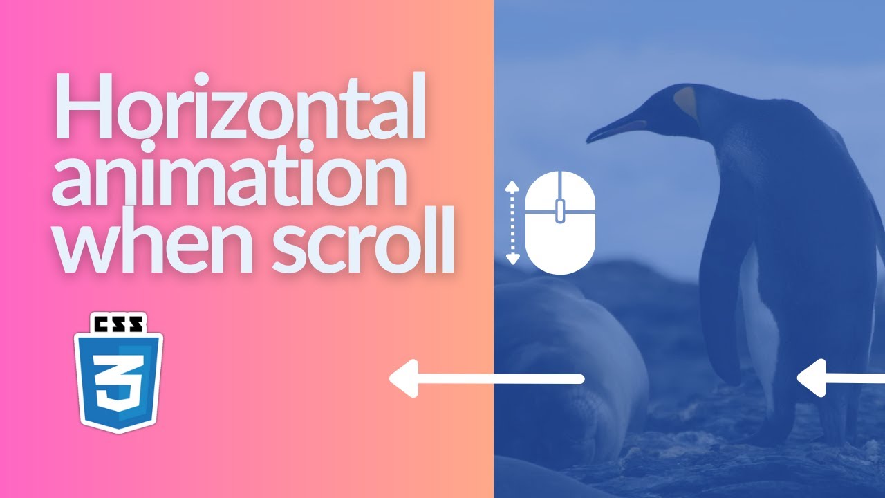 How to Create Horizontal Scroll Animation with Just CSS