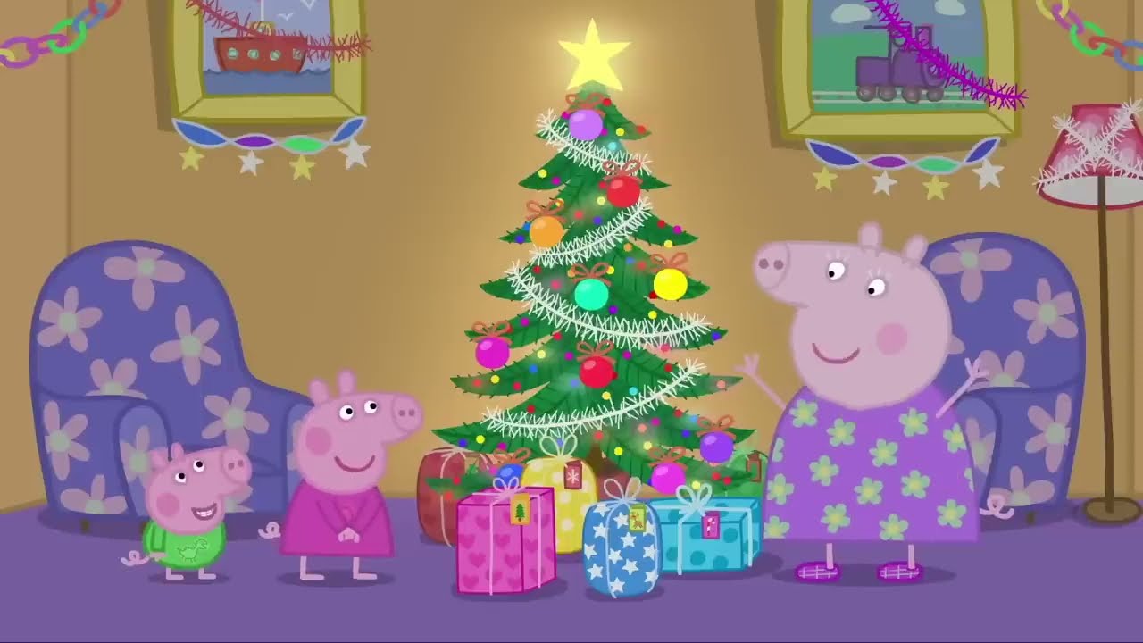 小猪佩奇 | 聖誕節驚喜 | 兒童卡通片 | Peppa Pig Chinese | 动画 | 2024 最愛
