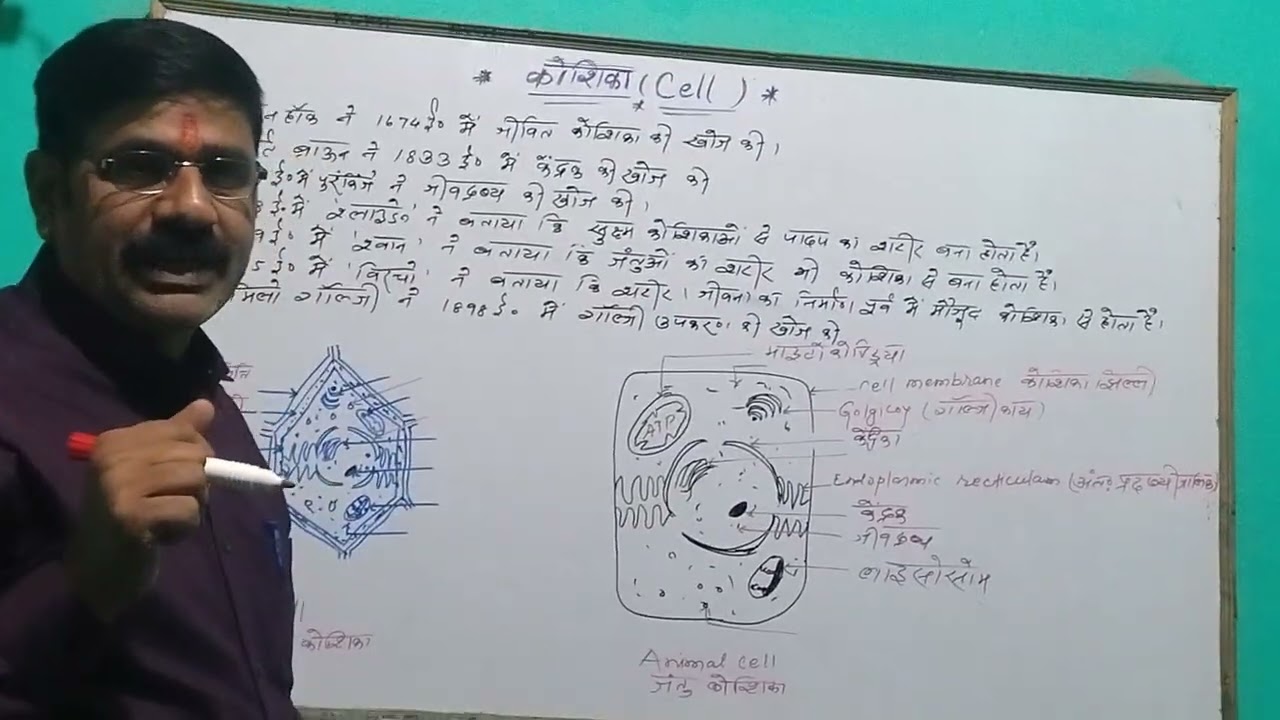 Important topic *CELL*(कोशिका) पर प्रभाकर जी का व्याख्यान।