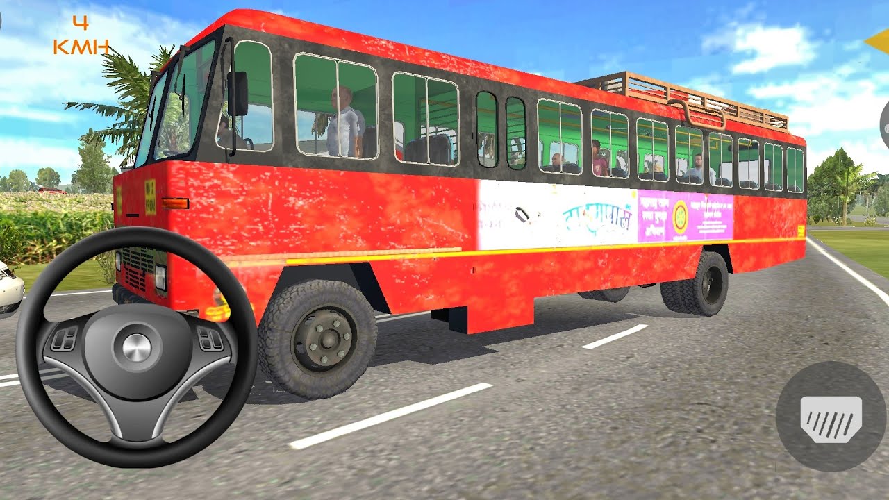 Local Public Bus Driving Games - Indian Sleeper Bus Simulator | Bus Wala  Game - Android Gameplay 
