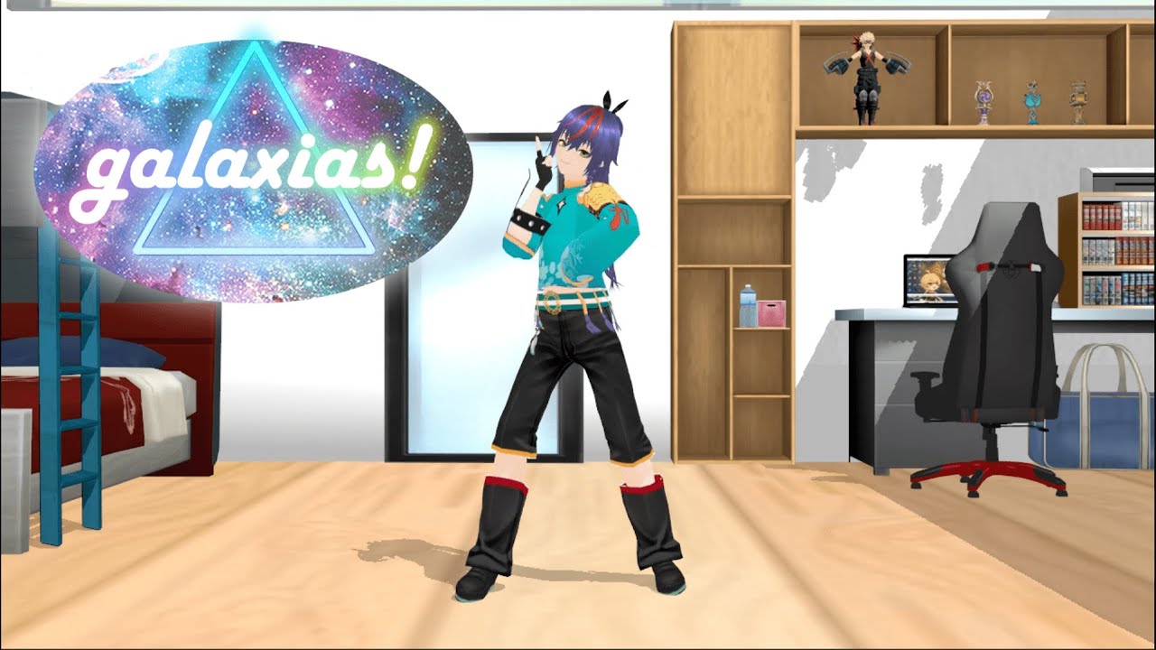Galaxias! Dance Cover Vtuber Lenny Hirane