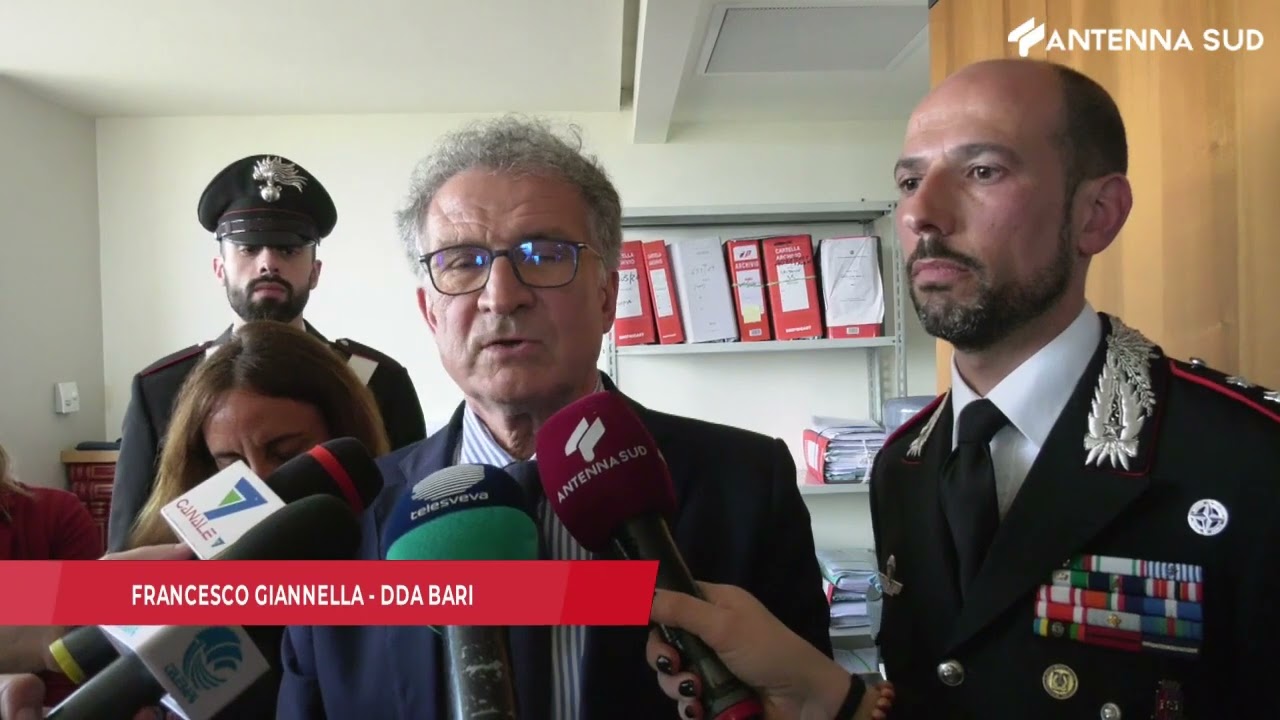 16 maggio 2023 - Andria, scacco al clan Pistillo: 20 in carcere