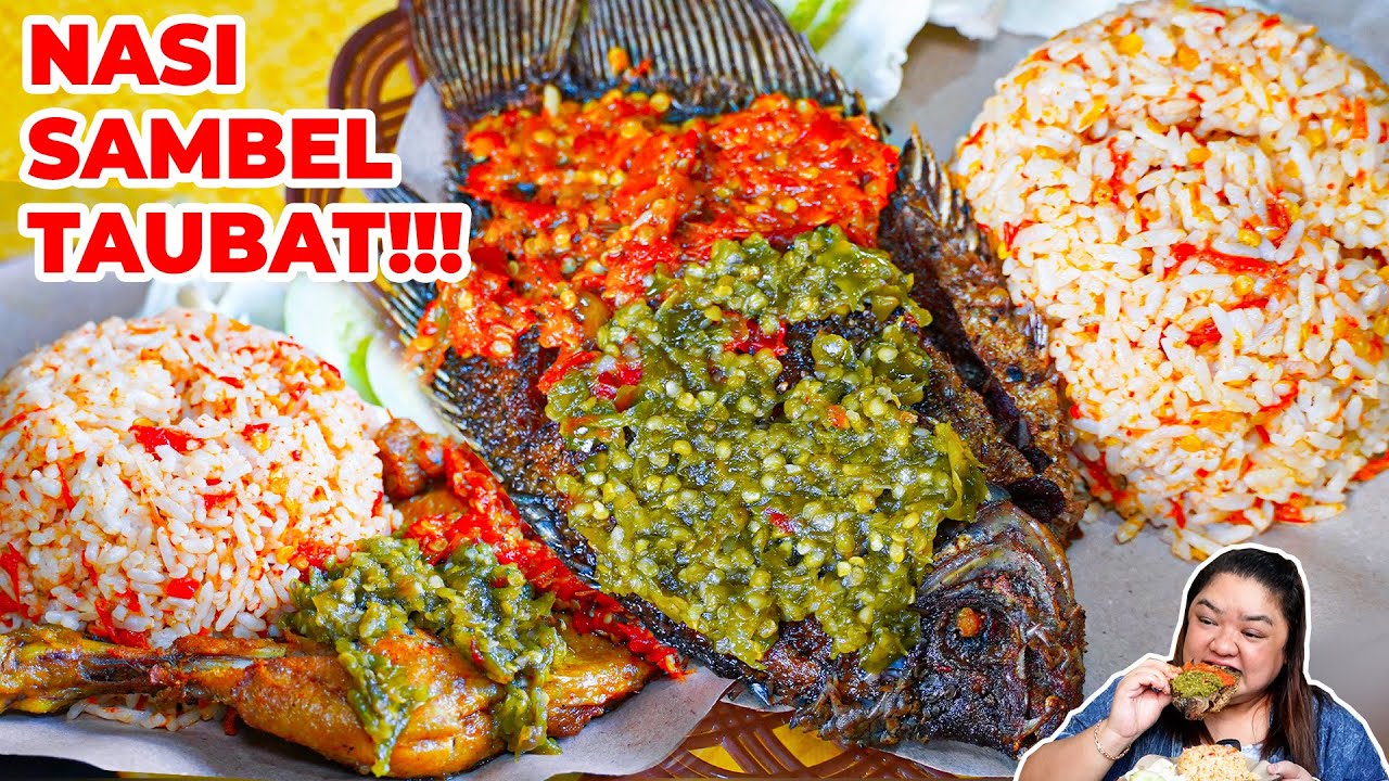 BIKIN NAFSU!! NASI DICAMPUR CABE PEDESNYA GURIH-GURIH NYOY!