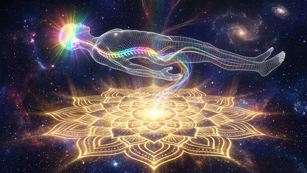 Unblock All Chakras While You Sleep: Deep Healing Meditation & Aura Cleansing - 432Hz