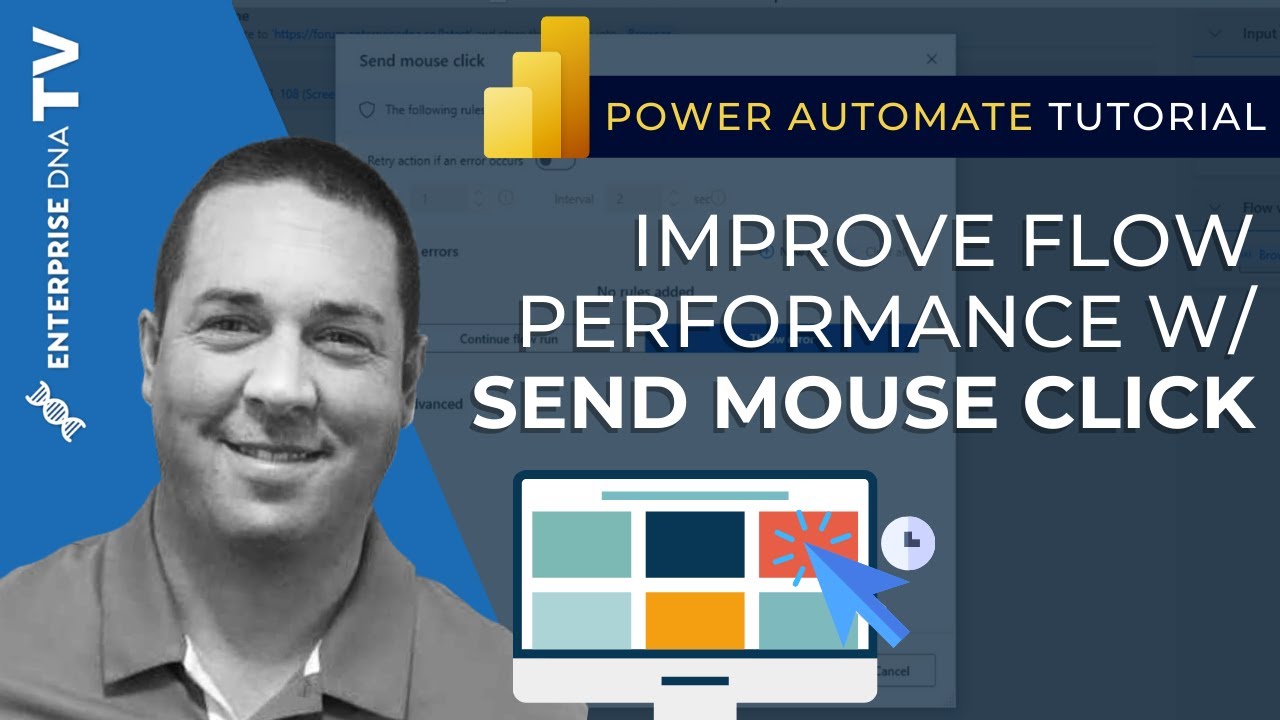 Как использовать функцию «Отправить щелчок мыши» в Power Automate для повышения производительност...