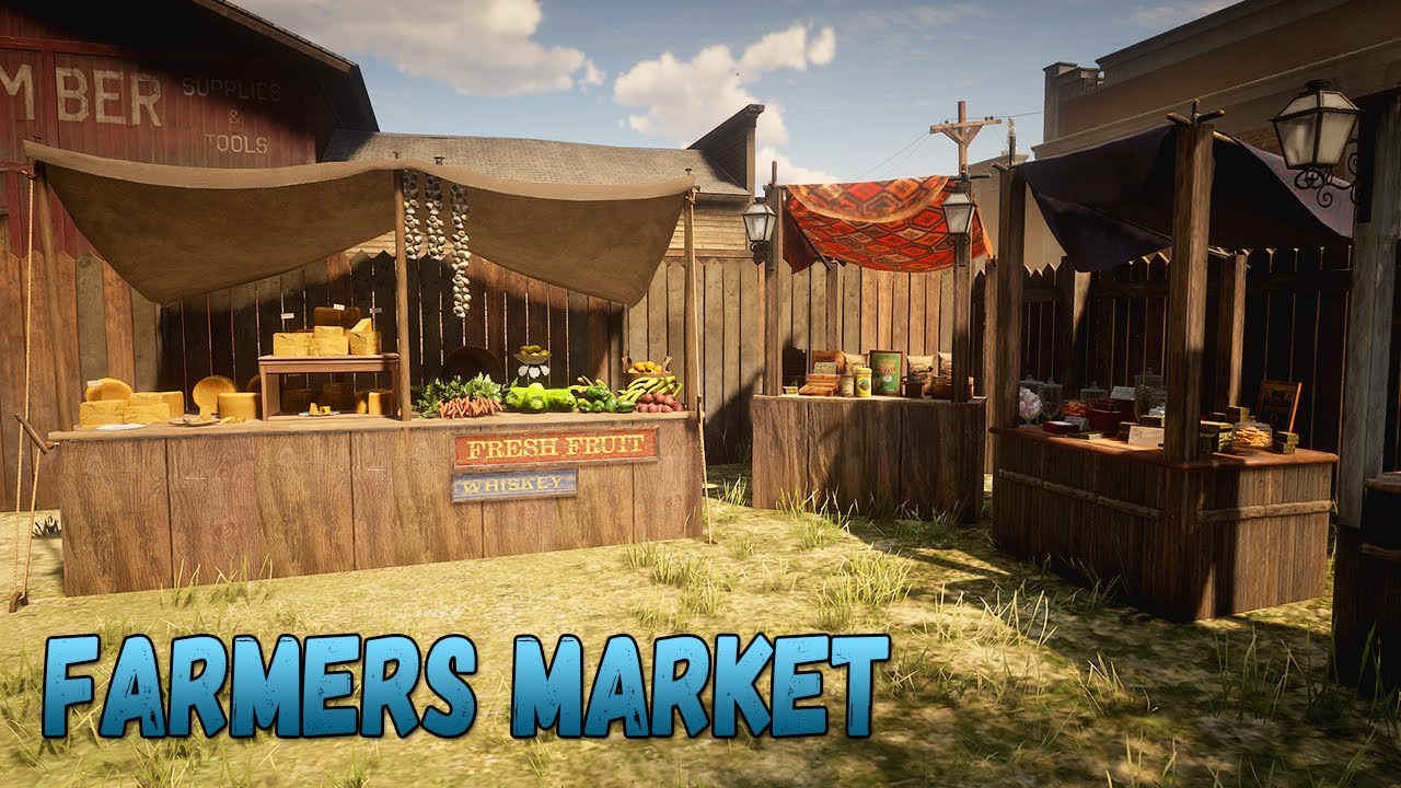 RDR2 | Farmers Market | REDM YMAP