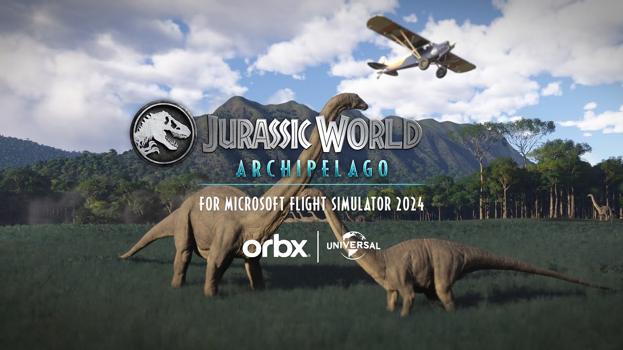 Jurassic World: Archipelago &ndash; Official Launch Trailer | Microsoft Flight Simulator 2024