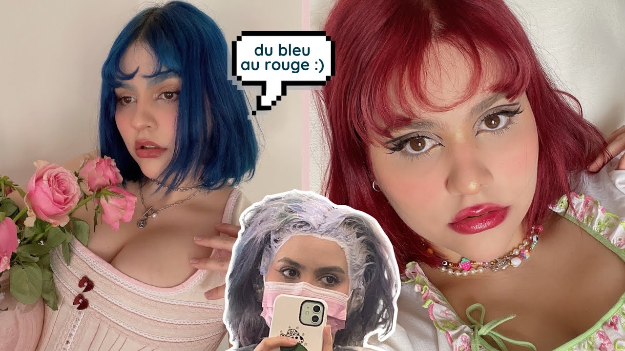 Je change encore de couleur de cheveux :)