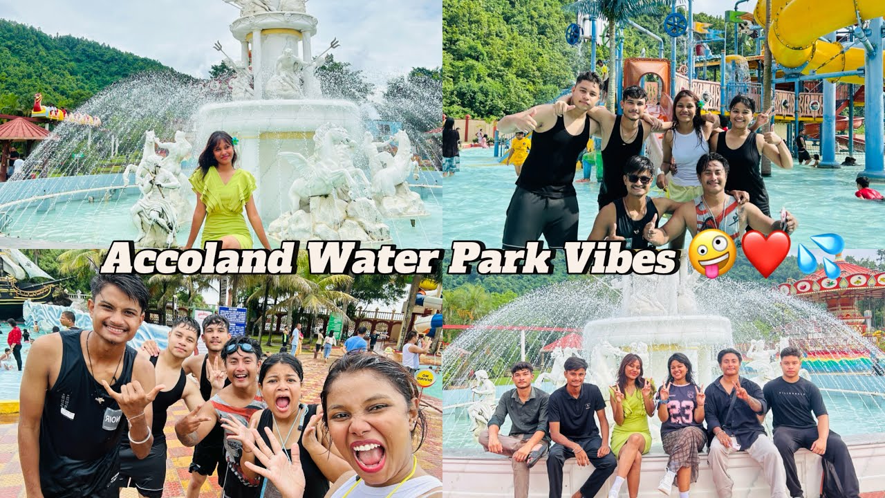 Accoland Water Park Vibes 🤪🌊🤍