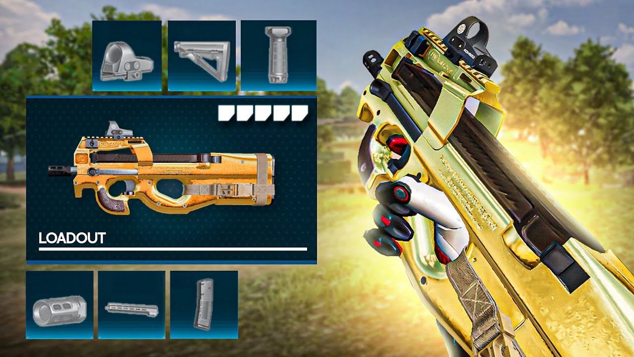O LOADOUT DE P90 QUE ME TORNOU CAMPEÃO! 🔥 (ARSENAL BLOOD STRIKE)