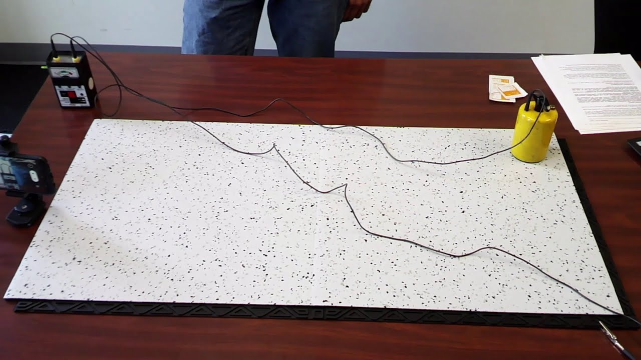 Testing ESD flooring – Test 1 | StaticStop ESD Flooring