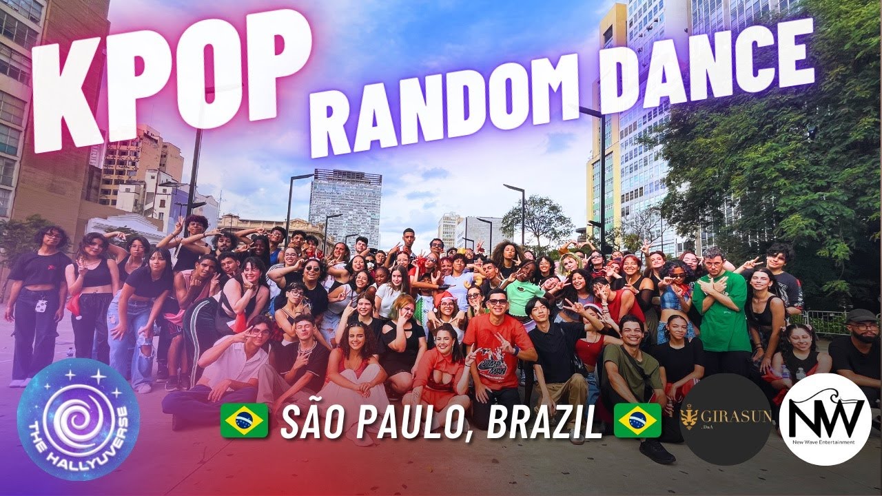 🇧🇷 Kpop Random Play Dance in São Paulo with New Wave Entertainment!