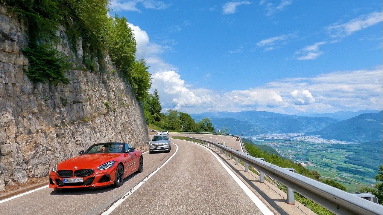 PASSO DELLA MENDOLA scenic drive | TRENTINO to SOUTH TYROL | Italy