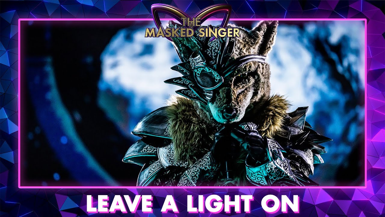 Wolf - 'Leave A Light On' - Tom Walker | The Masked Singer | VTM