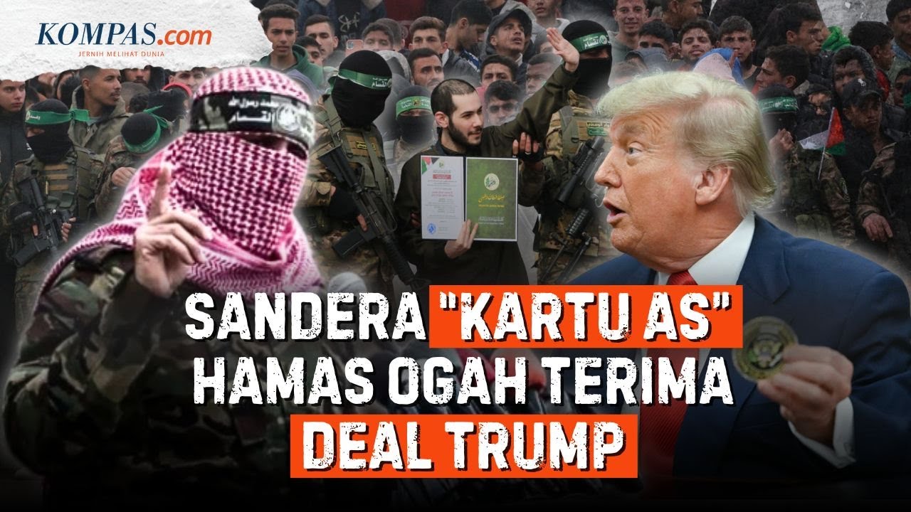 Militan Hamas Vs Trump: Tolak Proposal, Sandera Israel Jadi 